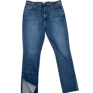Favorite Daughter Jeans Women 8P/23 Blue Valentina FCJLMI5913 High Cigarette Raw